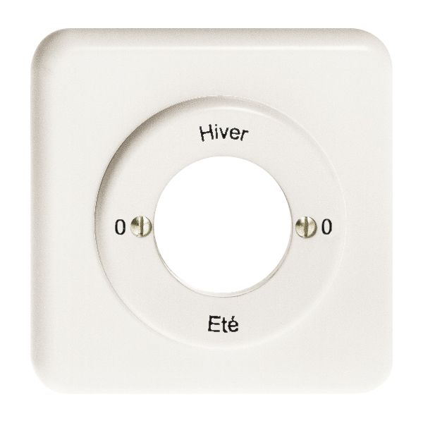 Kit frontale INC 0-Hiver-0-Eté per interr.a chiave bianco