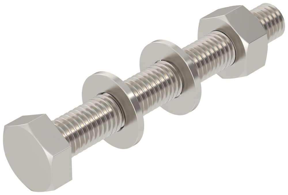 Vite a testa esagonale Bettermann M10×80mm inossidabile