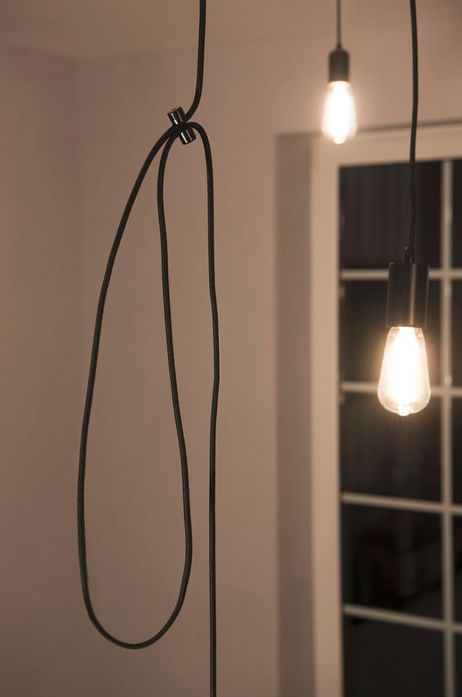 Crochet de câble SLV FITU, noir