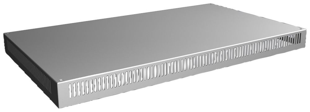 Oberbodenblech Rittal SV 9681.806 1000×72×600mm Dachbeplankung entlüftet grau