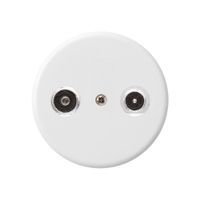 Antennendose basico TV-R Bauart A 4dB 2GHz weiss