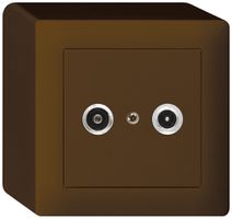 Presa antenna AP kallysto R/TV 14dB 2GHz marrone