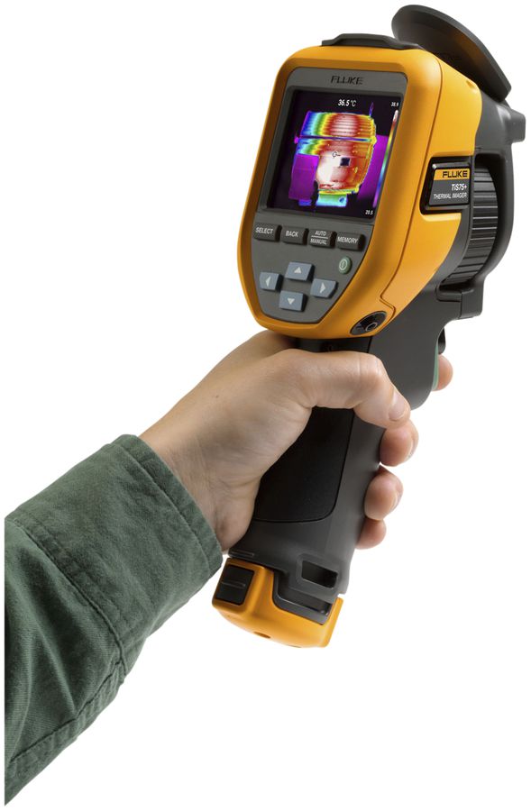 Wärmebildkamera Fluke TiS75+ 9Hz 3.5" 320×240 1.91m Rad 40mK IP54