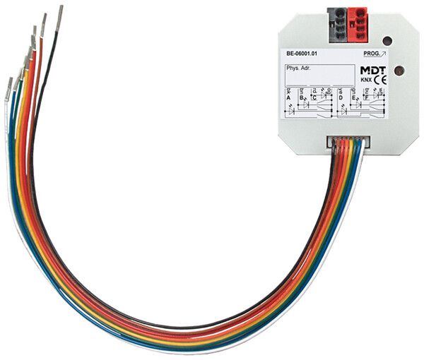 EB-Ein-/Ausgangs-Modul KNX MDT BE-06001.02 6-Kan potentialfreie Kontakte