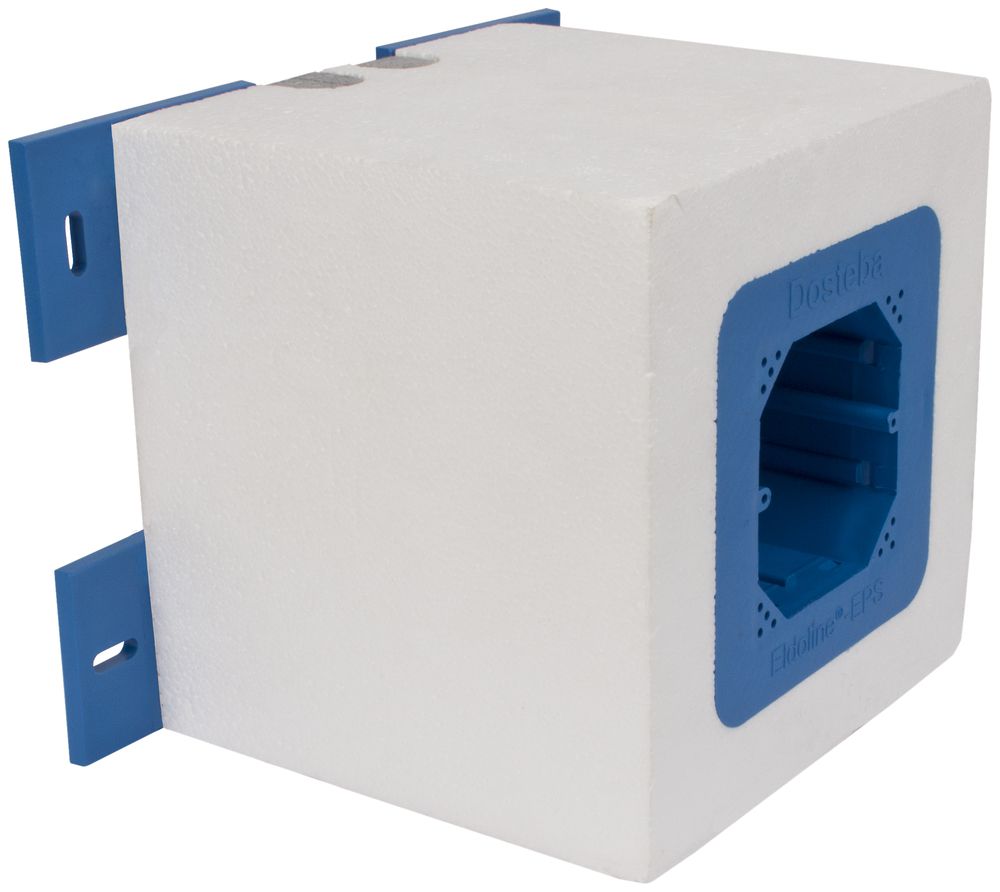 Geräteträger mit Einlasskasten EPS Gr.I 80mm