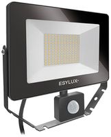 Projecteur LED ESYLUX AFL BASIC, 50W 4000K 5000lm 240×60×230mm IP65, noir