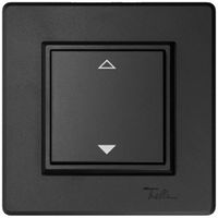 AP-Funktaster ALADIN EnOcean EDIZIO.liv 2K/1T V/Λ batterielos schwarz