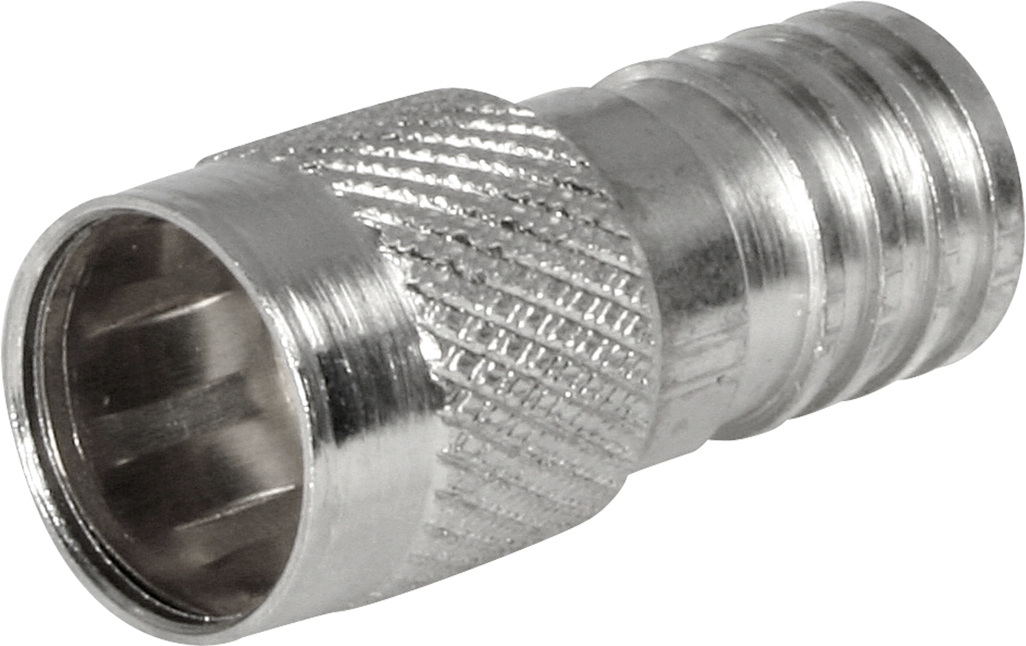 F-Stecker WISI DV95 Quick-Crimp zu Kabel MK95C