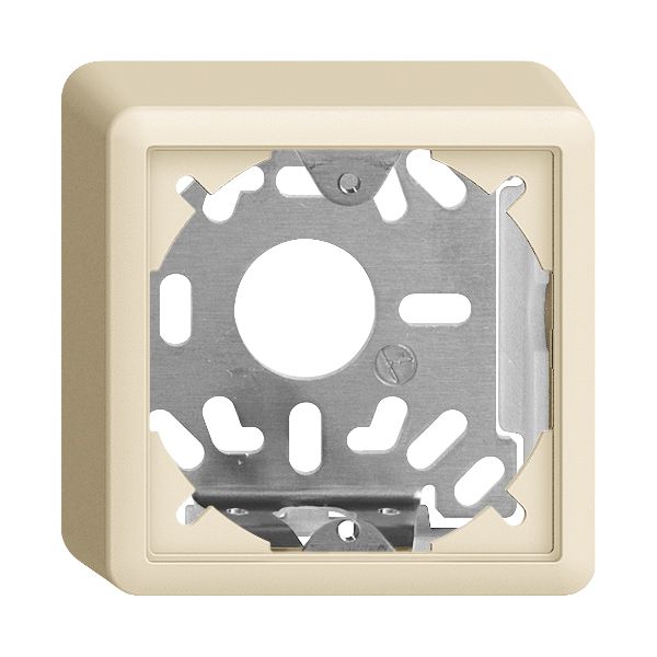 Capot avec plaque de base 39mm EDIZIOdue universel crema