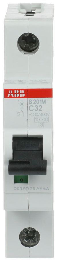 Leitungsschutzschalter ABB S201M-C32 32A C 10kA