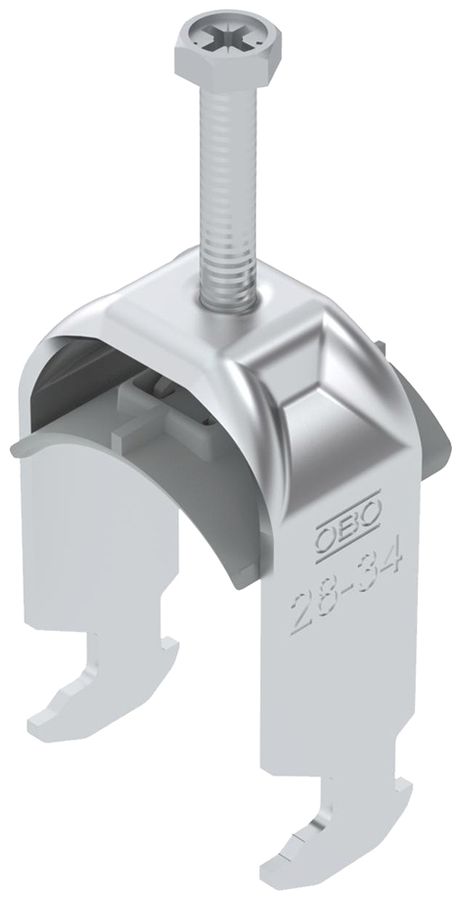 Fixation rapide BET 2056 pied à H matière synthétique 28…34mm 1×câble aluminium