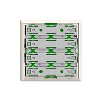 KNX-Funktionseinsatz RGB 1…8-fach EDIZIOdue weiss mit LED, mit Temperaturfühler