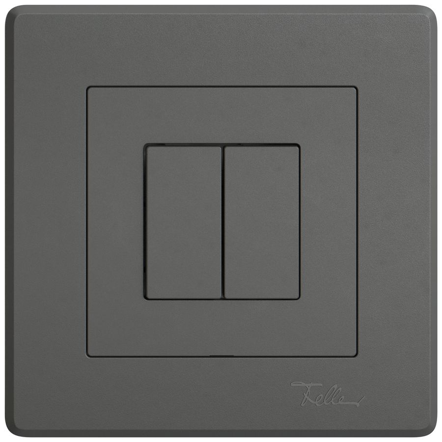 Commande pour interrupteur ENC EDIZIO.liv Wiser SNAPFIX® 2C WLAN 2T grf