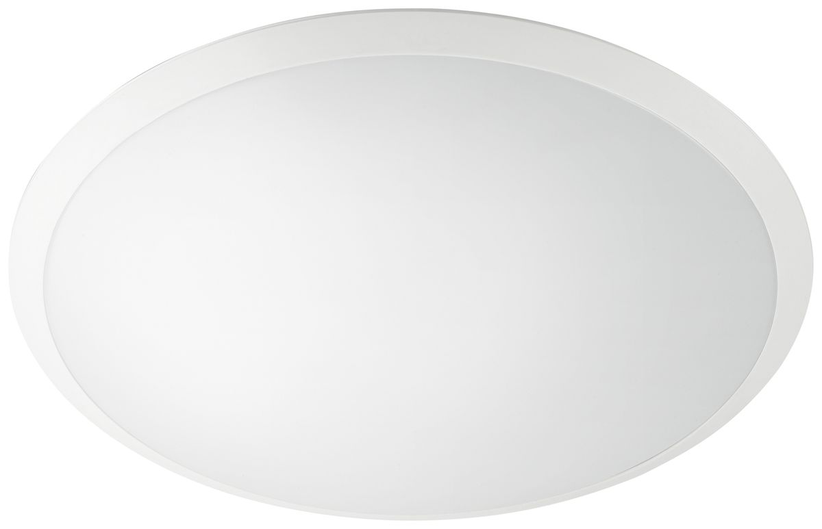 Plafonnier LED Philips Cavanal 18W 1600lm 4000K IP20 Ø350mm blanc