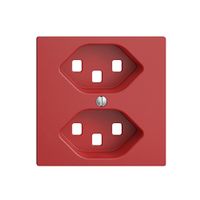 Frontset EDIZIOdue berry 60×60mm 2×T23