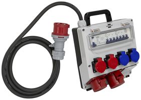 Stromverteiler Brennenstuhl CEE32 2.2m 1×CEE16/CEE32 2×T23/T25