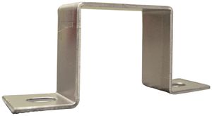 Bride 2-lappig Aluminium 45×45mm