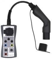 Adaptateur de test/simulation EVlink EVA1SADS, système PE TN/TT, prise type2