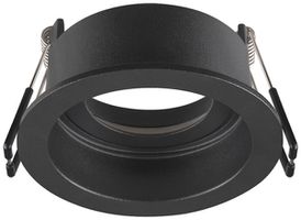 Einbaurahmen SLV NEW TRIA 68 Aluminium Ø82×44mm schwarz