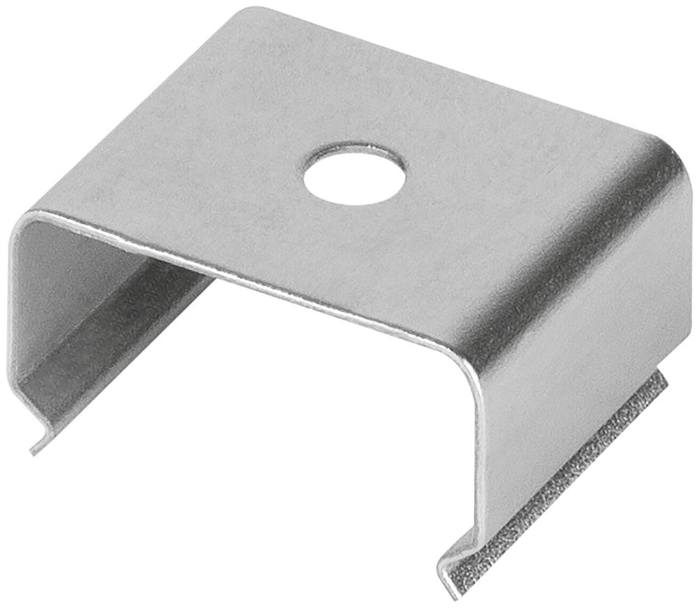 Montageclip LDV PM04/MB, zu Flansch-Profil PM04, silber