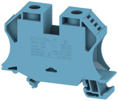 Morsetto di passaggio componibile 2.5…35mm² 125A 500V TH35/G32 blu