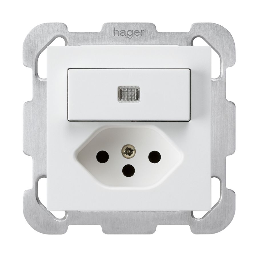 Combinaison lumineuse ENC A-R/1P+T13 blanc kallysto sécurité enfants plaque fix.