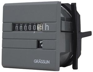 Compteur d'heures de service INC Elbro taxxo 112, 220…240V, 50Hz, gris