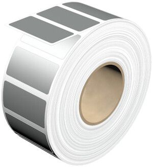 Etikette Weidmüller THM MT30X selbstklebend 19×19mm Polyester silber