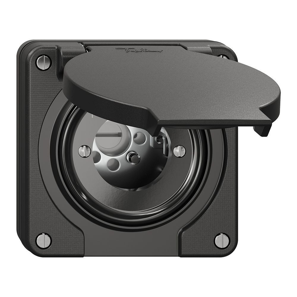 Contact pivotant NUP NEVO, sans cylindre, KS, 1->0<-2, noir