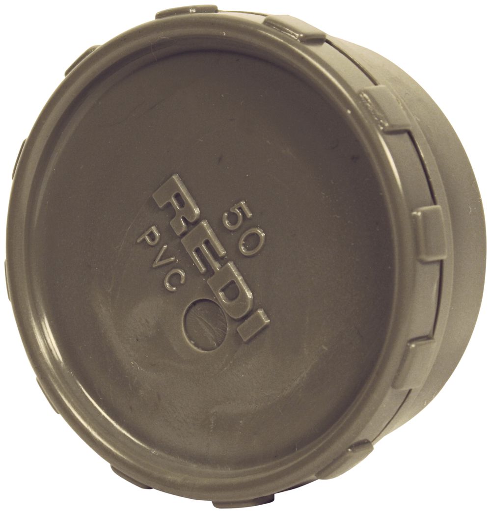 PVC-Gewindeverschlussteil Ø50mm