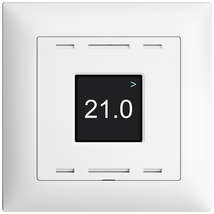 Commande pour capteur de température ambiante ENC EDIZIOdue Wiser CO2 blanc