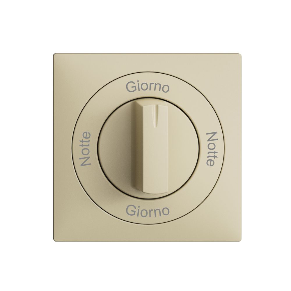 Frontset Notte-Giorno-Notte-Giorno EDIZIOdue 60×60mm vanille