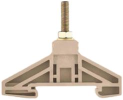Borne à boulon Weidmüller WF 16mm² 1000V 76A 1 connexion M5 TS35 beige