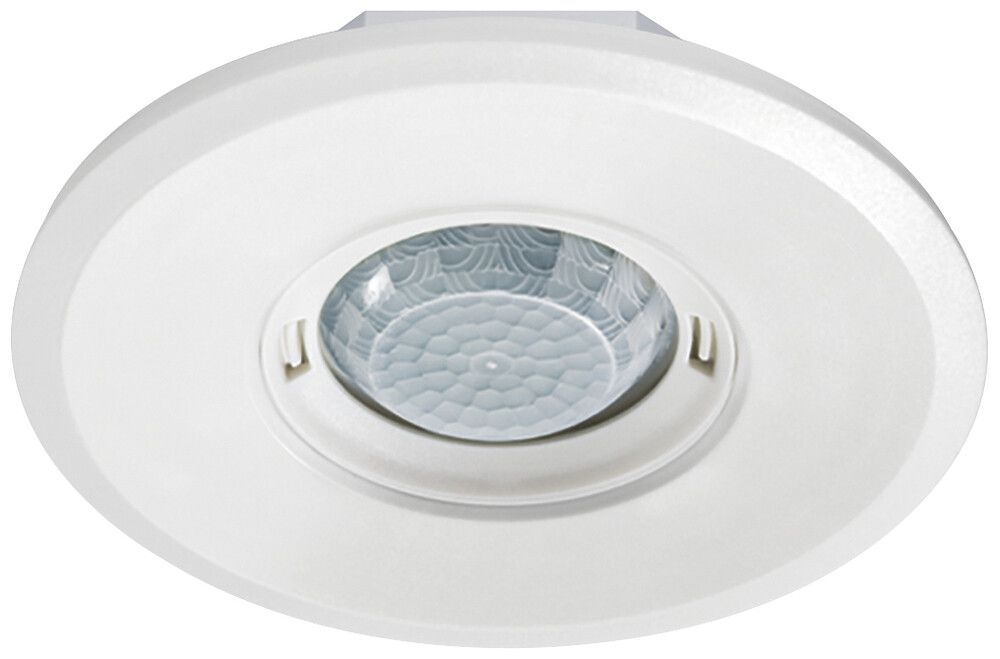 EB-Präsenzmelder KNX ESYLUX PD-FLAT 360i/10 DT LARGE ROUND 7-Kan weiss