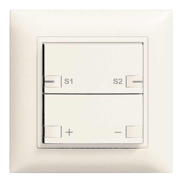 UP-Dimmer ZEP 1K/2T 1…10V Hauptstelle EDIZIOdue weiss