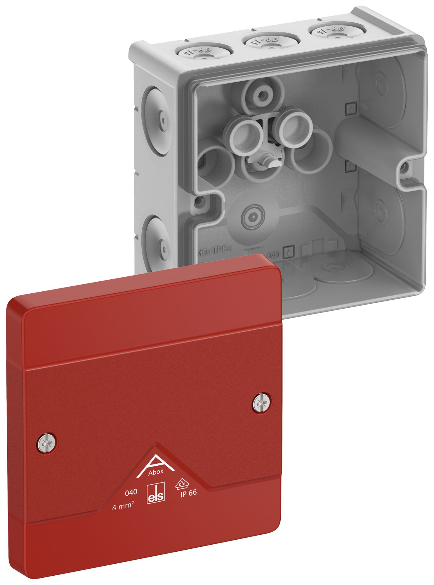 AP-Abzweigdose Spelsberg Abox 040-L/SB 102×102×57mm IP66 rt