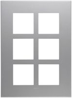 Abdeckrahmen ATO 2×3 Modul, soft alu