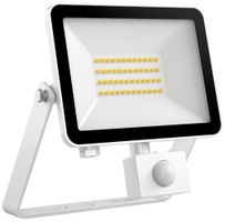 LED-Strahler DOTLUX FLOORslim-sensor 30W 3100lm 3000K weiss PIR
