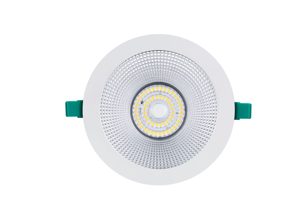 EB-LED-Deckenleuchte INSAVER SLIM 225 DALI 41W 5200lm 840 IP44/20 weiss