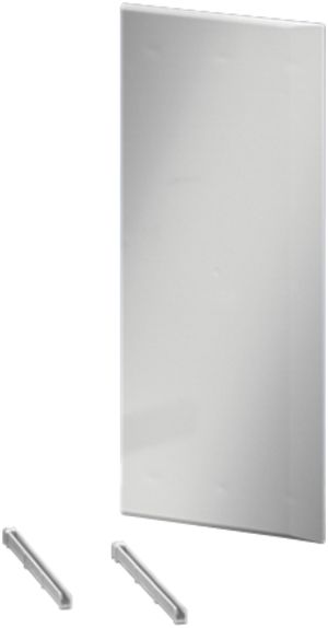 Verschlussplatte grau 270mm für Apparategehäuse Enystar