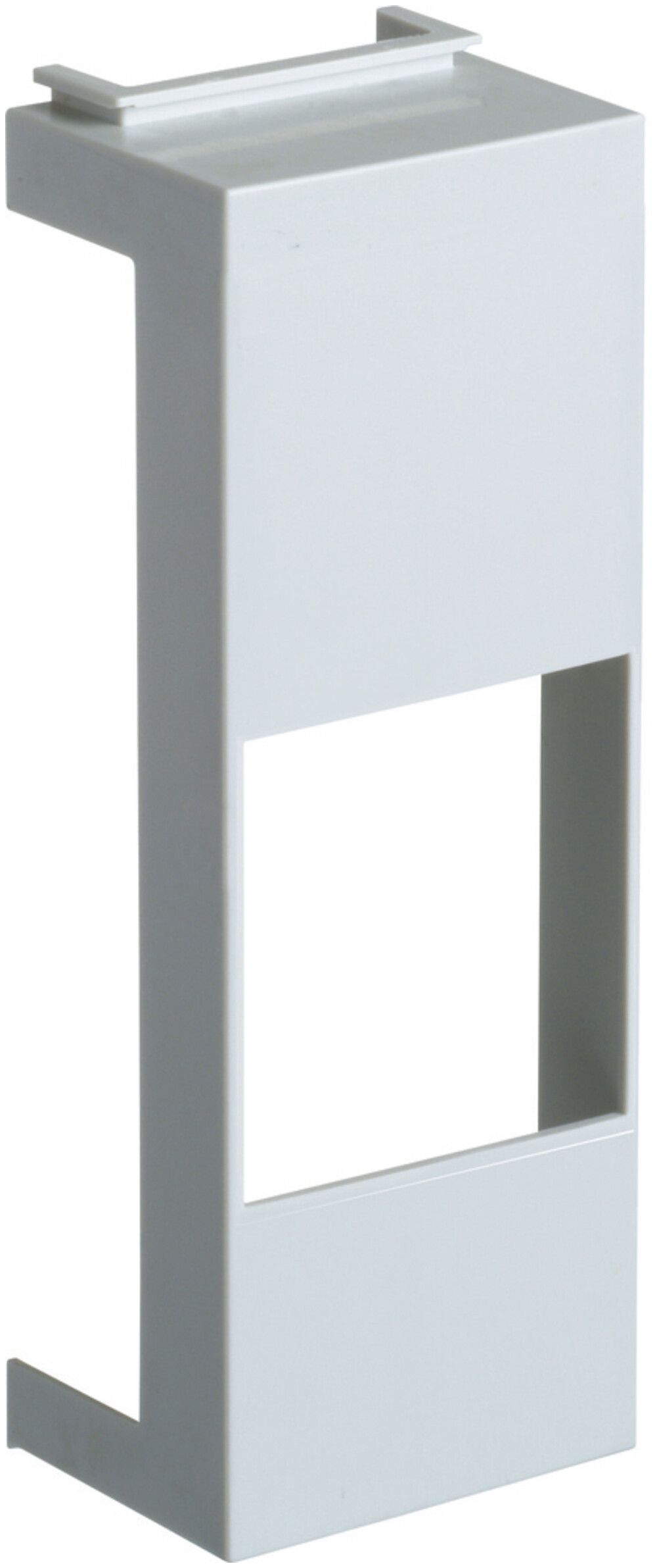 Halterung für Messgeräte Hager lang zu DIN00 für versenkte Messgeräte 44×44mm