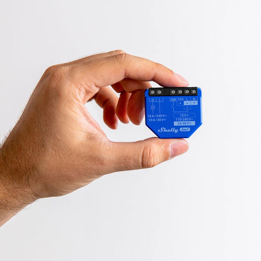EB-RF-Schaltaktor Shelly 1 Gen3 1-Kan BLE/Wi-Fi 110…240V 2Stk