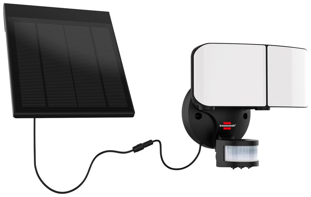 Applique LED SOL WL 900 PIR 13W 900lm 6000K IP44 140×190×170mm noir