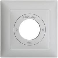 Kit front. 0-Manuale-0-Aut.grc EDIZIOdue 88×88mm pour interr.rot