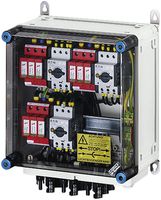 Coffret PV ENYSUN Mi PV 2263 a.fiche MC4 3×anti-surtensions+interrupteur réseau