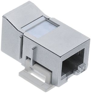 Module de connexion RJ45/s cat.6 plaque porteuse