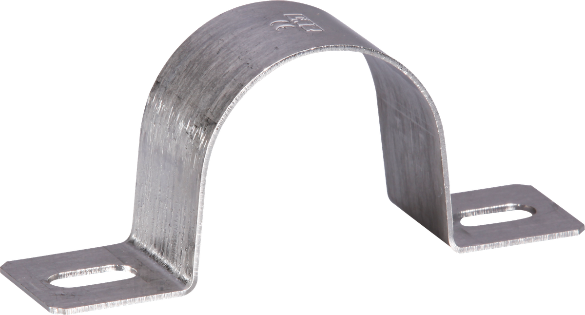 Brida a due lobi M40 acciaio inossidabile A4