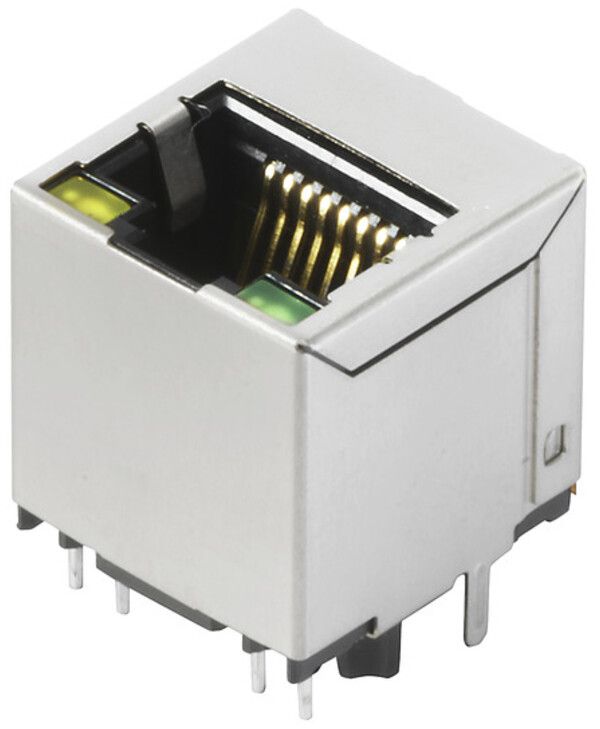 Steckverbinder RJ45 Weidmüller IE-PCB-RJ45-T-C5SL4M 180°