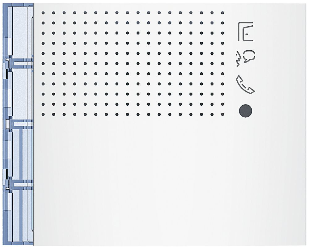 Frontblende für Tür-Lautsprecher-Modul Sfera weiss