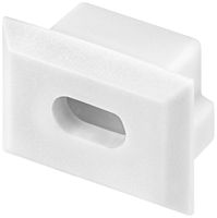 Capot de fermeture Tridonic ACL matière synthétique 16×11mm gris a.passe-câble